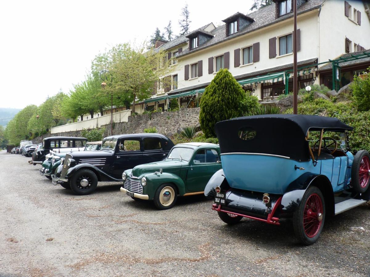 Logis Hotel Le Belle Rive Najac Exteriér fotografie
